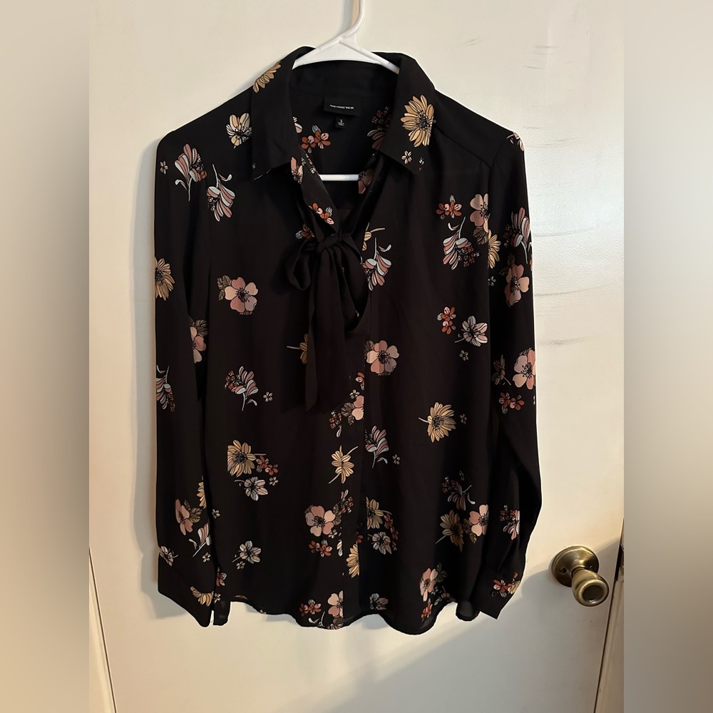 Floral button down